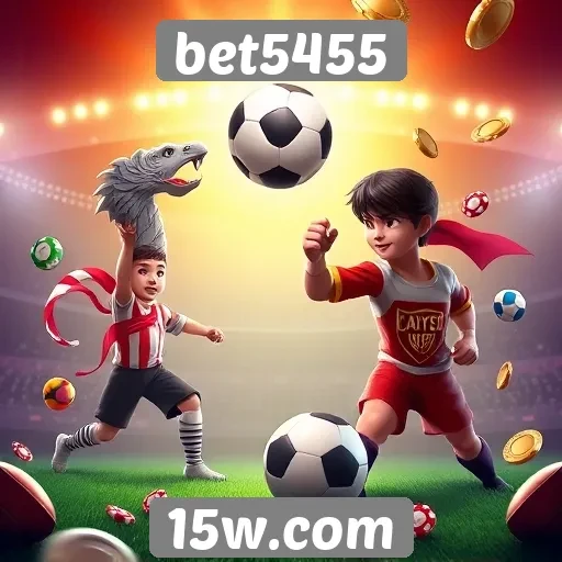Variedade de jogos oferecidos por bet5455